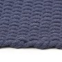 Rectangular navy blue cotton rug 180x250 cm by vidaXL, Rugs - Ref: Foro24-345128, Price: 98,23 €, Discount: %