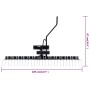 Escarificador para tractor cortacésped 109 cm de vidaXL, Aireadores y sopladores de césped - Ref: Foro24-154454, Precio: 129,...