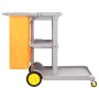 3-tier cleaning cart with removable PP Oxford cloth bag by vidaXL, Maintenance carts and caddies - Ref: Foro24-154458, Price:...