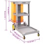 3-tier cleaning cart with removable PP Oxford cloth bag by vidaXL, Maintenance carts and caddies - Ref: Foro24-154458, Price:...