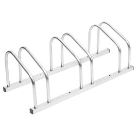 Bicycle rack for 3 galvanized steel bicycles by vidaXL, Bases and supports for storing bicycles - Ref: Foro24-154418, Price: ...