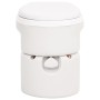 Weiße integrierte Campingtoilette aus HDPE und PP 24+17 L von vidaXL, Urinale und mobile Toiletten - Ref: Foro24-154411, Prei...