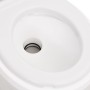 Weiße integrierte Campingtoilette aus HDPE und PP 24+17 L von vidaXL, Urinale und mobile Toiletten - Ref: Foro24-154411, Prei...