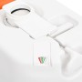 Weiße integrierte Campingtoilette aus HDPE und PP 24+17 L von vidaXL, Urinale und mobile Toiletten - Ref: Foro24-154411, Prei...