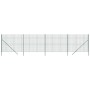 Cerca de alambre de acero galvanizado verde 2,2x10 m de vidaXL, Paneles de vallas - Ref: Foro24-154087, Precio: 107,99 €, Des...