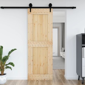 NARVIK solid pine wood door 80x210 cm by vidaXL, Doors - Ref: Foro24-154437, Price: 112,88 €, Discount: %