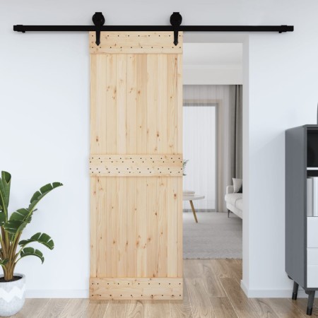 NARVIK solid pine wood door 80x210 cm by vidaXL, Doors - Ref: Foro24-154431, Price: 102,31 €, Discount: %