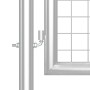 Garden mesh door silver galvanized steel 350x175cm by vidaXL, garden gates - Ref: Foro24-154552, Price: 428,06 €, Discount: %