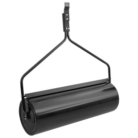 Black iron garden grass roller 63 L by vidaXL, Lawn rollers - Ref: Foro24-154466, Price: 125,46 €, Discount: %