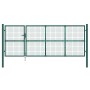 Gartengittertür aus verzinktem Stahl grün 350x175 cm von vidaXL, Gartentore - Ref: Foro24-154534, Preis: 396,09 €, Rabatt: %