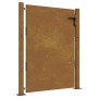 Puerta de jardín acero corten 105x130 cm de vidaXL, Puertas de jardín - Ref: Foro24-153264, Precio: 234,53 €, Descuento: %