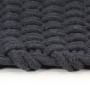 Rectangular anthracite cotton rug 180x250 cm by vidaXL, Rugs - Ref: Foro24-345118, Price: 139,36 €, Discount: %