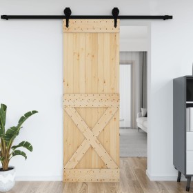 NARVIK solid pine wood door 80x210 cm by vidaXL, Doors - Ref: Foro24-154443, Price: 105,99 €, Discount: %