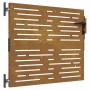 Puerta de jardín acero corten diseño cuadrado 85x75 cm de vidaXL, Puertas de jardín - Ref: Foro24-153244, Precio: 117,04 €, D...