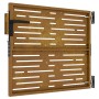 Puerta de jardín acero corten diseño cuadrado 85x75 cm de vidaXL, Puertas de jardín - Ref: Foro24-153244, Precio: 117,04 €, D...