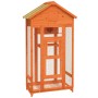 Birdhouse solid brown pine wood 91.5x53x170 cm by vidaXL, Feet and bird cages - Ref: Foro24-172252, Price: 180,42 €, Discount: %