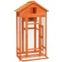 Birdhouse solid brown pine wood 91.5x53x170 cm by vidaXL, Feet and bird cages - Ref: Foro24-172252, Price: 180,42 €, Discount: %