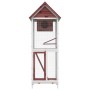 Solid mocha pine wood birdhouse 60x58.5x160cm by vidaXL, Feet and bird cages - Ref: Foro24-172257, Price: 142,70 €, Discount: %