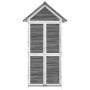 Garden tool shed gray pine wood 89x52.5x175 cm by vidaXL, Sheds - Ref: Foro24-172244, Price: 220,06 €, Discount: %