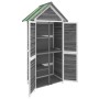 Garden tool shed gray pine wood 89x52.5x175 cm by vidaXL, Sheds - Ref: Foro24-172244, Price: 220,06 €, Discount: %