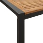 Mesa de jardín con patas en U madera maciza acacia 200x90x75 cm de vidaXL, Mesas de jardín - Ref: Foro24-319518, Precio: 290,...