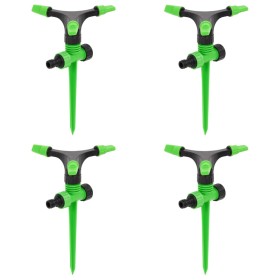 Rotating sprinklers 4 pcs green black 16x13.5x25.5 cm ABS&PP by vidaXL, Spray accessories - Ref: Foro24-154448, Price: 11,08 ...