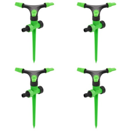 Rotating sprinklers 4 pcs green black 16x13.5x25.5 cm ABS&PP by vidaXL, Spray accessories - Ref: Foro24-154448, Price: 11,08 ...