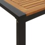 Garden table with U legs solid acacia wood 180x90x75 cm by vidaXL, Garden tables - Ref: Foro24-319517, Price: 303,56 €, Disco...