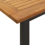 Mesa de jardín con patas en U madera maciza acacia 160x80x75 cm de vidaXL, Mesas de jardín - Ref: Foro24-319512, Precio: 207,...