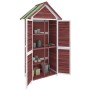 Garden tool shed made of pine wood in mocha color, measuring 89x52.5x175 cm. by vidaXL, Sheds - Ref: Foro24-172245, Price: 23...