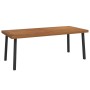 Solid acacia wood garden table 200x100x75 cm by vidaXL, Garden tables - Ref: Foro24-319524, Price: 232,76 €, Discount: %