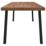 Solid acacia wood garden table 200x100x75 cm by vidaXL, Garden tables - Ref: Foro24-319524, Price: 232,76 €, Discount: %