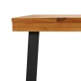 Solid acacia wood garden table 200x100x75 cm by vidaXL, Garden tables - Ref: Foro24-319524, Price: 232,76 €, Discount: %