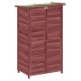 Mocha pine wood garden tool shed 83x57x140cm by vidaXL, Sheds - Ref: Foro24-172242, Price: 190,99 €, Discount: %