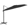 Hanging umbrella with black aluminum pole 400x300 cm by vidaXL, Umbrellas - Ref: Foro24-319920, Price: 216,21 €, Discount: %