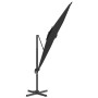 Hanging umbrella with black aluminum pole 400x300 cm by vidaXL, Umbrellas - Ref: Foro24-319920, Price: 216,21 €, Discount: %