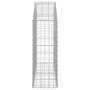 Galvanized iron arch-shaped gabion basket 100x30x80/100cm by vidaXL, Pots and planters - Ref: Foro24-153424, Price: 30,79 €, ...