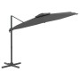 Anthracite gray double roof hanging parasol 400x300 cm by vidaXL, Umbrellas - Ref: Foro24-319948, Price: 249,78 €, Discount: %