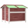 Solid pine wood dog house in mocha color, measuring 96x87x80.5 cm. by vidaXL, Dog kennels and fences - Ref: Foro24-172266, Pr...