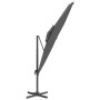 Anthracite gray double roof hanging parasol 400x300 cm by vidaXL, Umbrellas - Ref: Foro24-319948, Price: 249,78 €, Discount: %