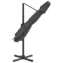 Anthracite gray double roof hanging parasol 400x300 cm by vidaXL, Umbrellas - Ref: Foro24-319948, Price: 249,78 €, Discount: %