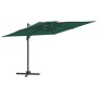 Green double roof hanging parasol 400x300 cm by vidaXL, Umbrellas - Ref: Foro24-319946, Price: 251,66 €, Discount: %