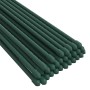 Garden plant stakes 30 units green steel 180 cm by vidaXL, Trellises and plant supports - Ref: Foro24-319371, Price: 66,17 €,...