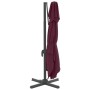 Hanging double-roof red burgundy umbrella 400x300 cm by vidaXL, Umbrellas - Ref: Foro24-319956, Price: 197,10 €, Discount: %