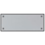 Black tempered glass magnetic wall board 100x40 cm by vidaXL, White boards - Ref: Foro24-347936, Price: 47,58 €, Discount: %