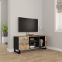 Recycled solid wood TV cabinet 105x33x46 cm by vidaXL, TV Furniture - Ref: Foro24-345222, Price: 138,94 €, Discount: %