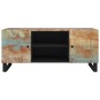 Recycled solid wood TV cabinet 105x33x46 cm by vidaXL, TV Furniture - Ref: Foro24-345222, Price: 138,94 €, Discount: %