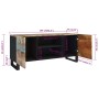 Recycled solid wood TV cabinet 105x33x46 cm by vidaXL, TV Furniture - Ref: Foro24-345222, Price: 138,94 €, Discount: %