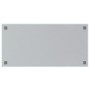 Pizarra magnética de pared vidrio templado blanco 100x50 cm de vidaXL, Pizarras blancas - Ref: Foro24-347960, Precio: 44,25 €...