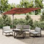 Hanging parasol with terracotta aluminum pole 400x300 cm by vidaXL, Umbrellas - Ref: Foro24-319926, Price: 246,05 €, Discount: %